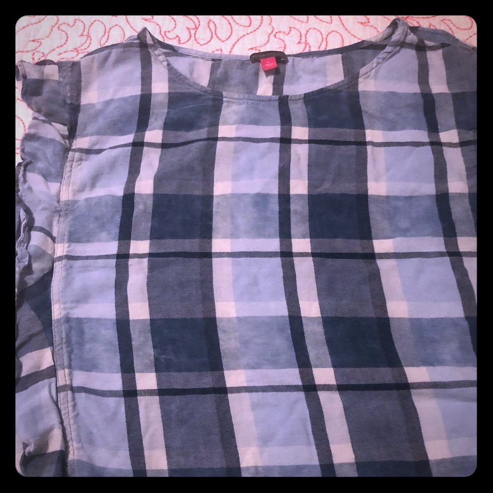 Vince Camuto Plaid Shirt